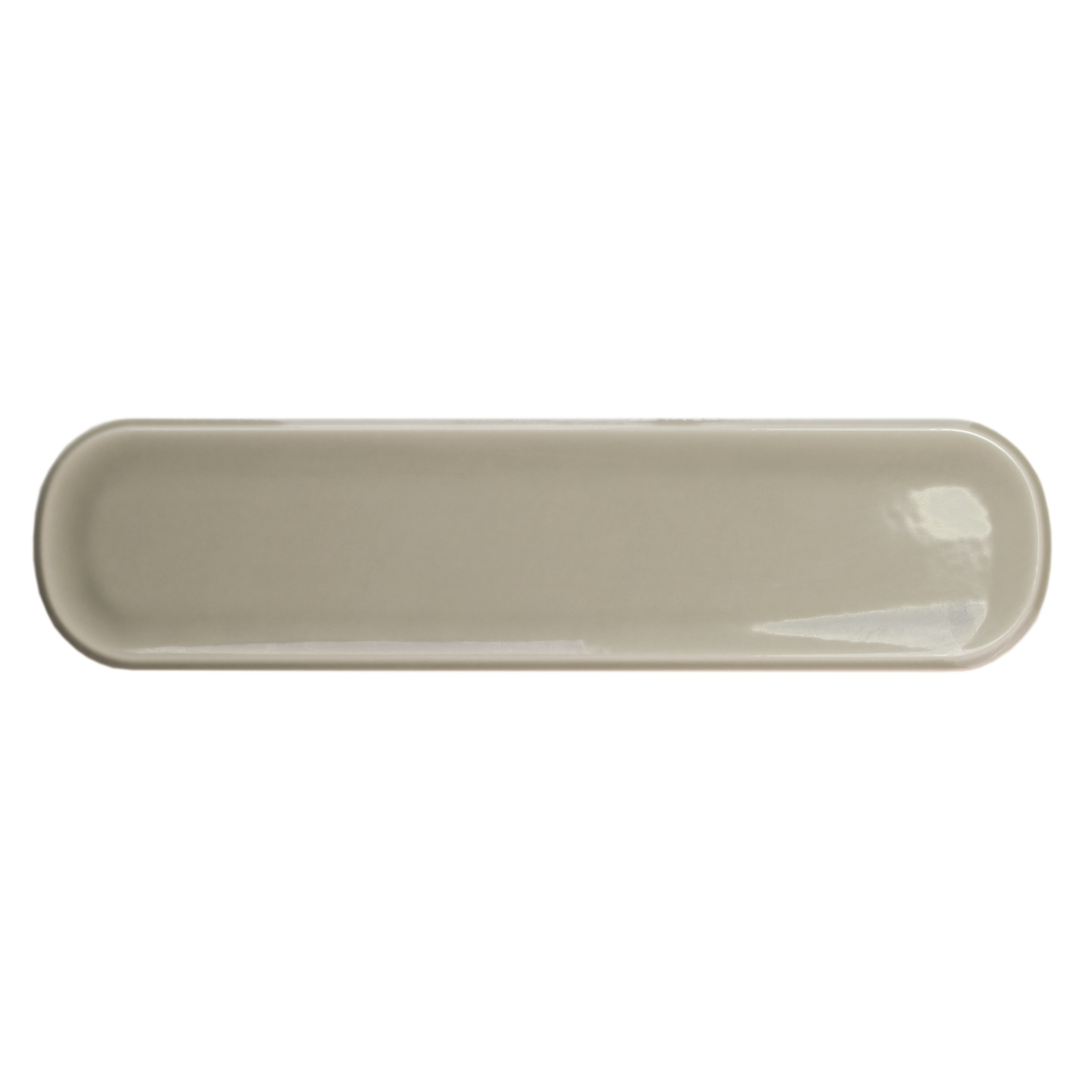 Aquarelle O mint grey gloss 7.5x30